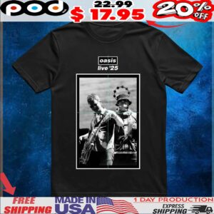 Oasis Live 25 T shirt