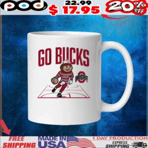 Ohio State Basketball Mascot Court T Shirt