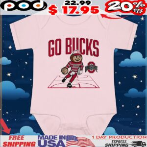 Ohio State Basketball Mascot Court T Shirt