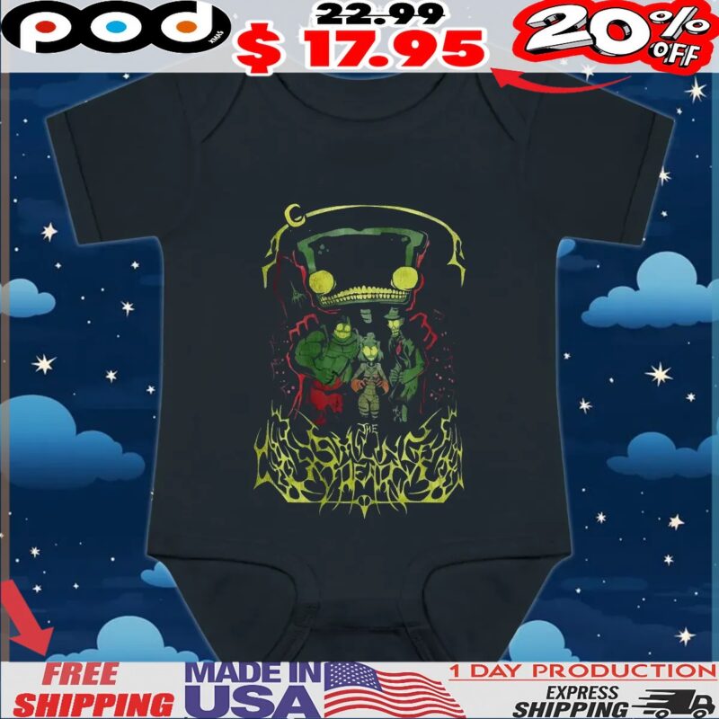 The Gaslight District Smiling Dead Heavy Metal T Shirt