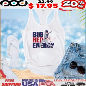 Owen Caissie Big Red Energy Signature T Shirt