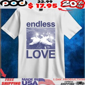 Pair Of Swans Endless Love T Shirt