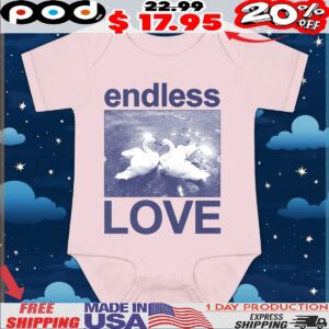 Pair Of Swans Endless Love T Shirt