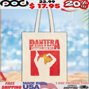Pantera Cowboys From Hell Silhouette Photo T Shirt