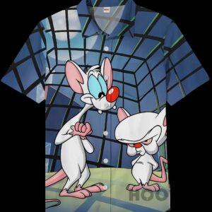 Pinky and the Brain hawaiian shirt