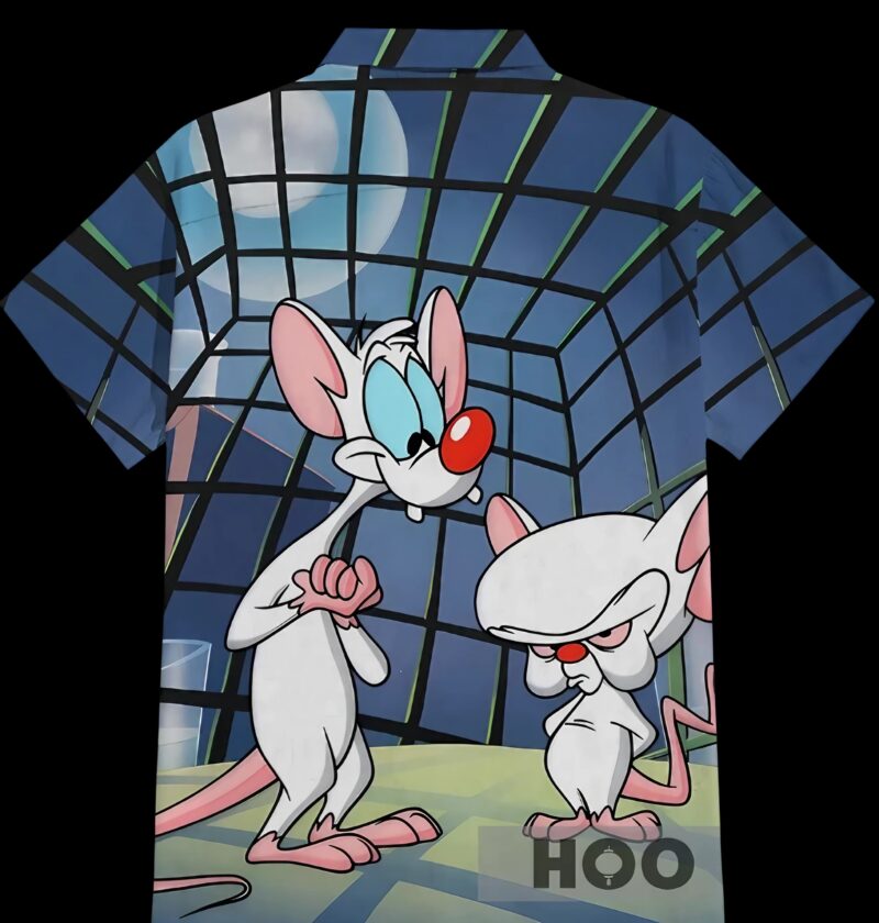 Pinky and the Brain hawaiian shirt