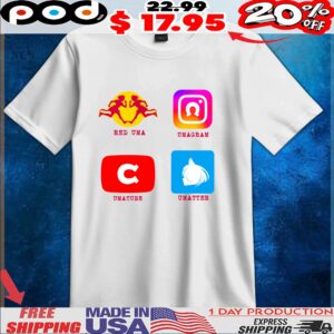 Red Uma Umagram Umatube Umatter Uma Musume Pretty Derby Social Media Logo T Shirt
