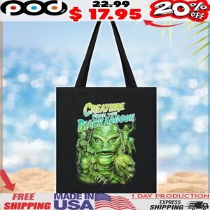 Rock Rebel Universal Monsters Creature From The Black Lagoon Vintage Bootleg Style T Shirt