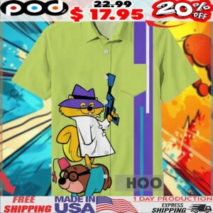 Secret Squirrel And Morocco Mole The Secret Squirrel Show 3d All Over Print Shirt