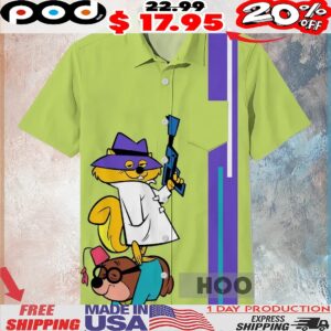 Secret Squirrel And Morocco Mole The Secret Squirrel Show 3d All Over Print Shirt