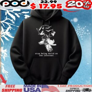 Shadow Sonic The Hedgehog Stop Being Weird On The Internet T Shirt