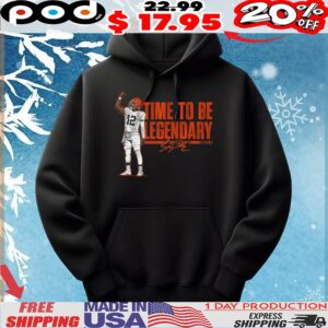 Shedeur Sanders Time To Be Legendary SIgnature T Shirt
