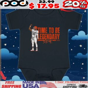 Shedeur Sanders Time To Be Legendary SIgnature T Shirt