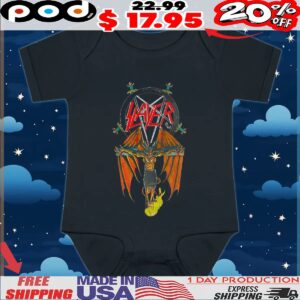 Slayer Crucified Demon T Shirt