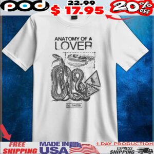 Snake Anatomy Of A Lover T Shirt