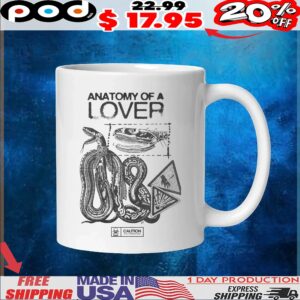 Snake Anatomy Of A Lover T Shirt