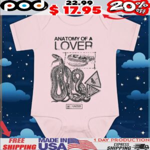 Snake Anatomy Of A Lover T Shirt