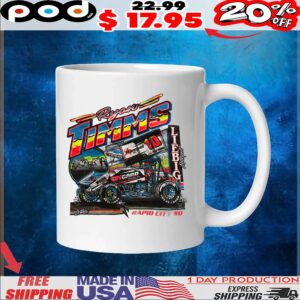 Sprint Car Ryan Timms Rapid City Sd T Shirt