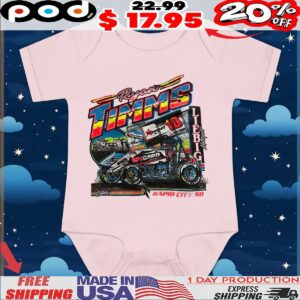 Sprint Car Ryan Timms Rapid City Sd T Shirt