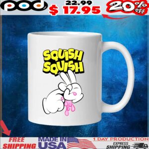Squish Squish Bumble Gum Fingers T Shirt