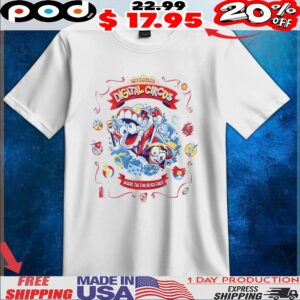 The Amazing Digital Circus Where The Fun Never Ends Pomni And Caine T Shirt