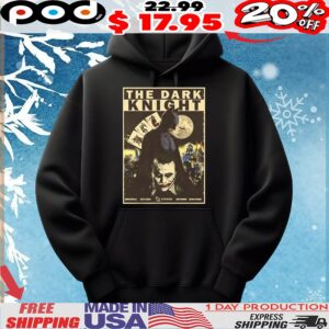 The Dark Knight Batman And Joker Poster T Shirt