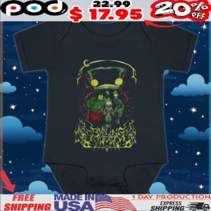 The Gaslight District Smiling Dead Heavy Metal T Shirt