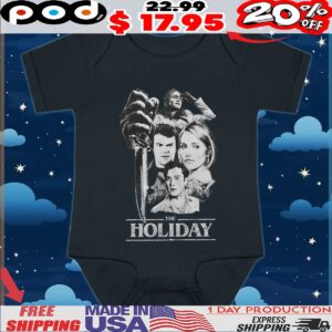 The Holiday Movie Team Vintage T-shirt