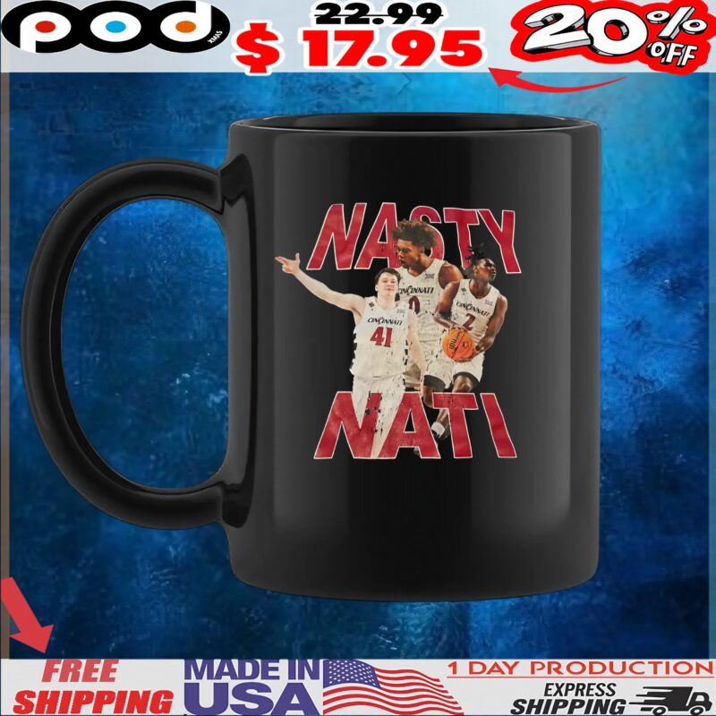 Nasty Nati Cincinnati Bearcats Vintage Collage T Shirt