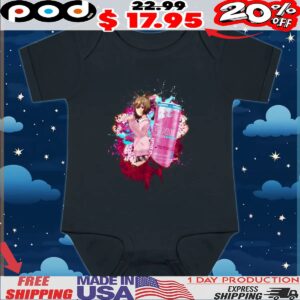 Uma Musume Pretty Derby Red Bull Pink Edition Sugar Free Forest Fruits T Shirt