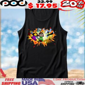 Undertale Team Bomb Character Game T Shirt