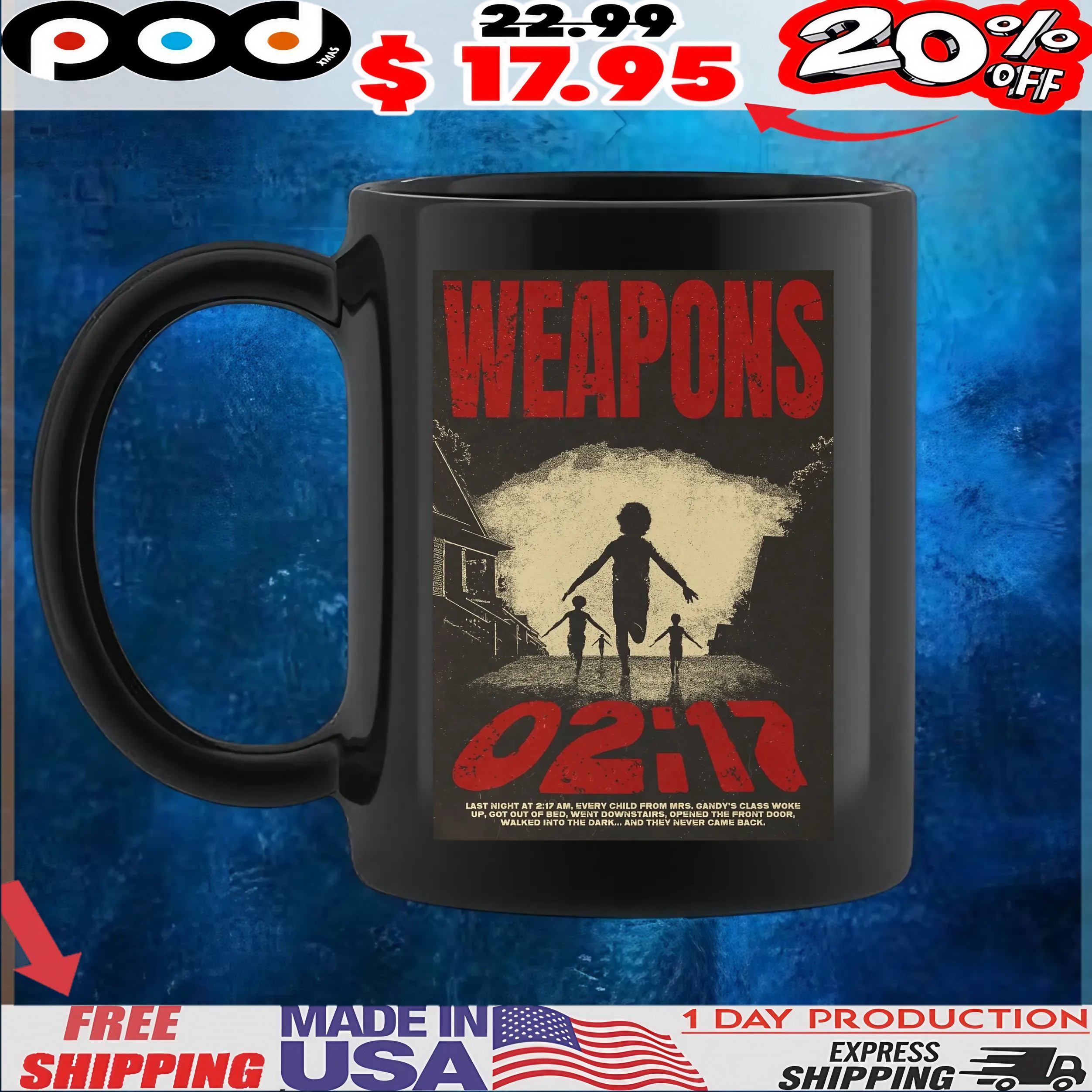 Weapons 02 17 Last Night At 2 17 Am, Every Child From Mrs Gandy's Class Woke T Shirt