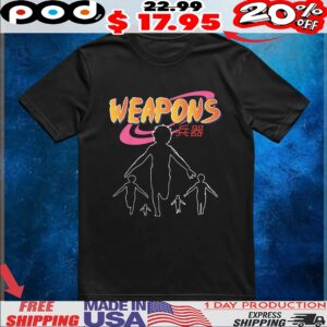 Weapons Anime Gun T Shirt