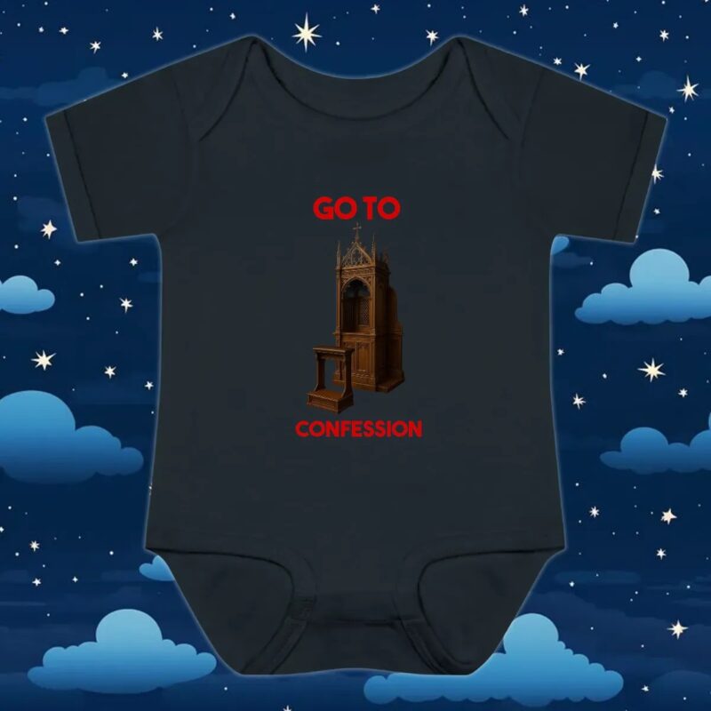 Go To Confession' confessional t shirt
