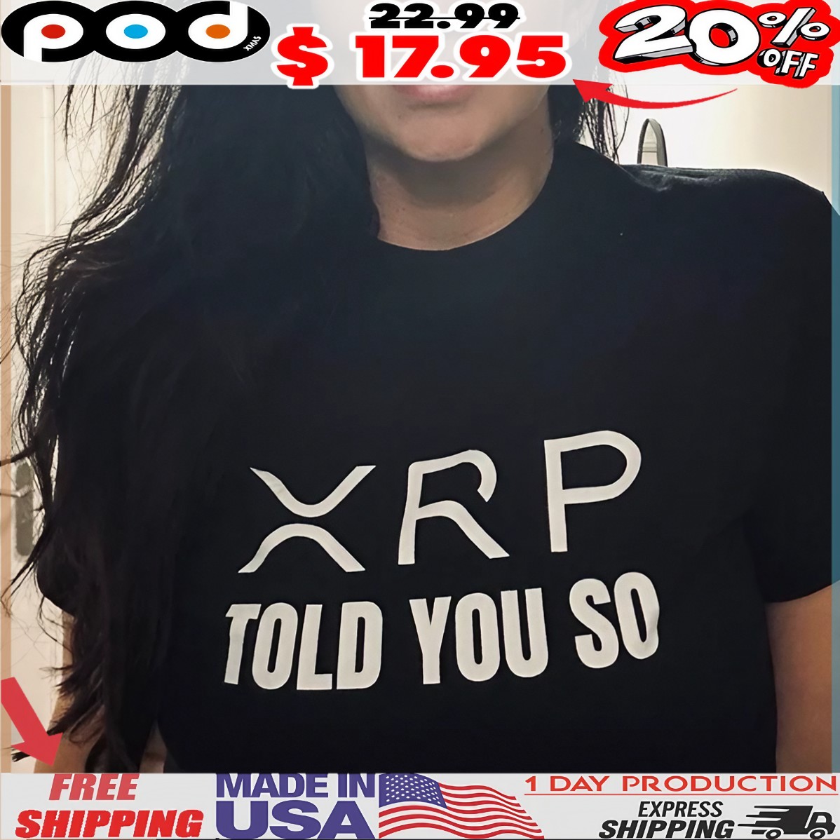 Xrp Told You So T Shirt Xrp Told You So T Shirt