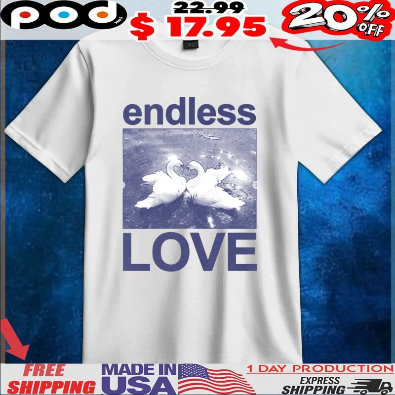 Pair Of Swans Endless Love T Shirt