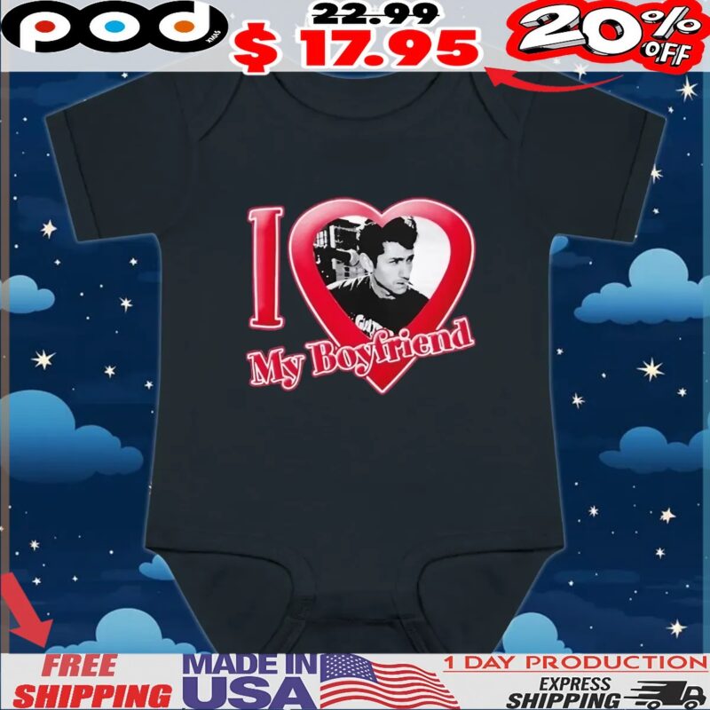 Louise Verneuil I Love My Boyfriend Alex Turner T Shirt