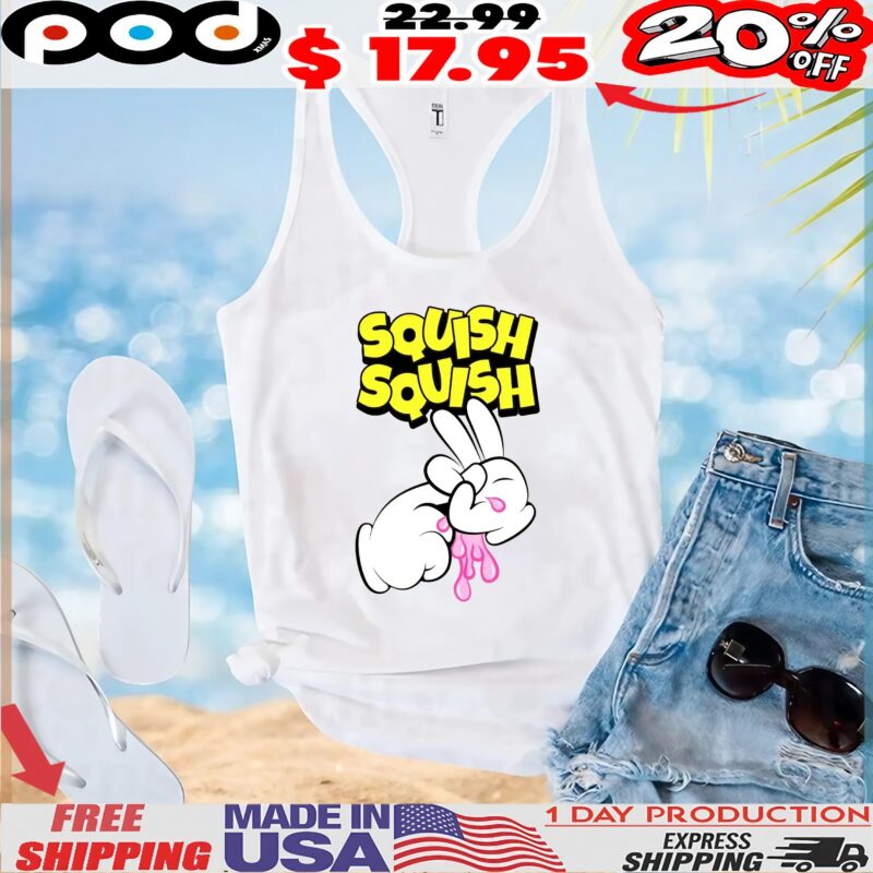 Squish Squish Bumble Gum Fingers T Shirt