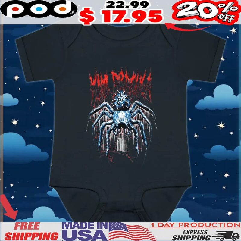 Kim Dracula Spiked Spider T Shirt