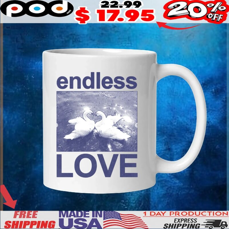 Pair Of Swans Endless Love T Shirt
