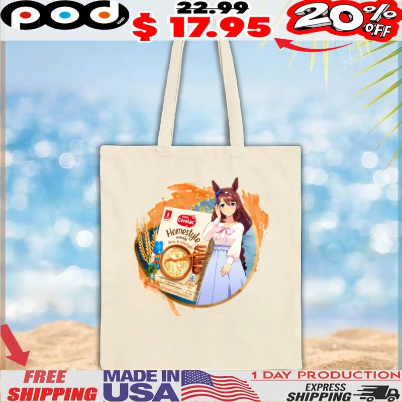 Super Creek Uma Musume Pretty Derby Cerelac Homestyle Meals Rice And Chicken T Shirt