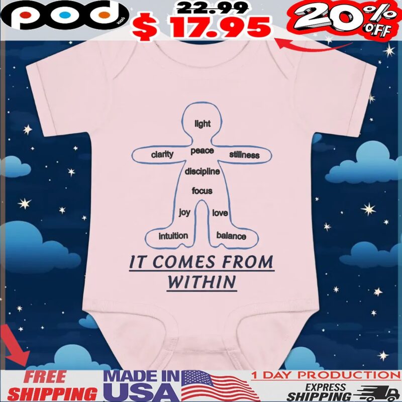 It Comes From Within T Shirt