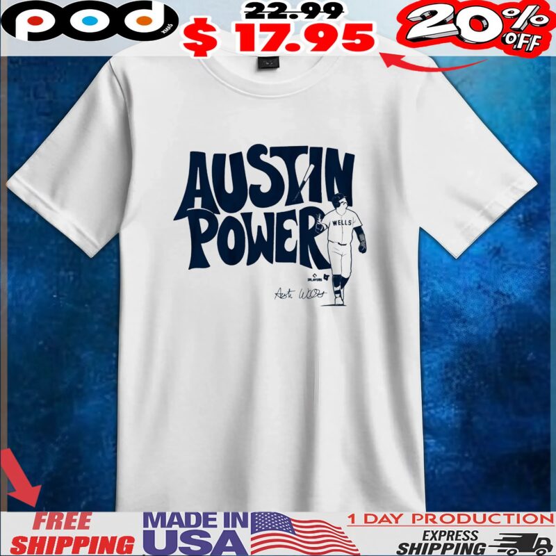 Austin Wells Austin Power Signature T Shirt