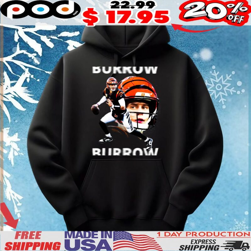 Joe Burrow Cincinnati Bengals NFL Collage T Shirt