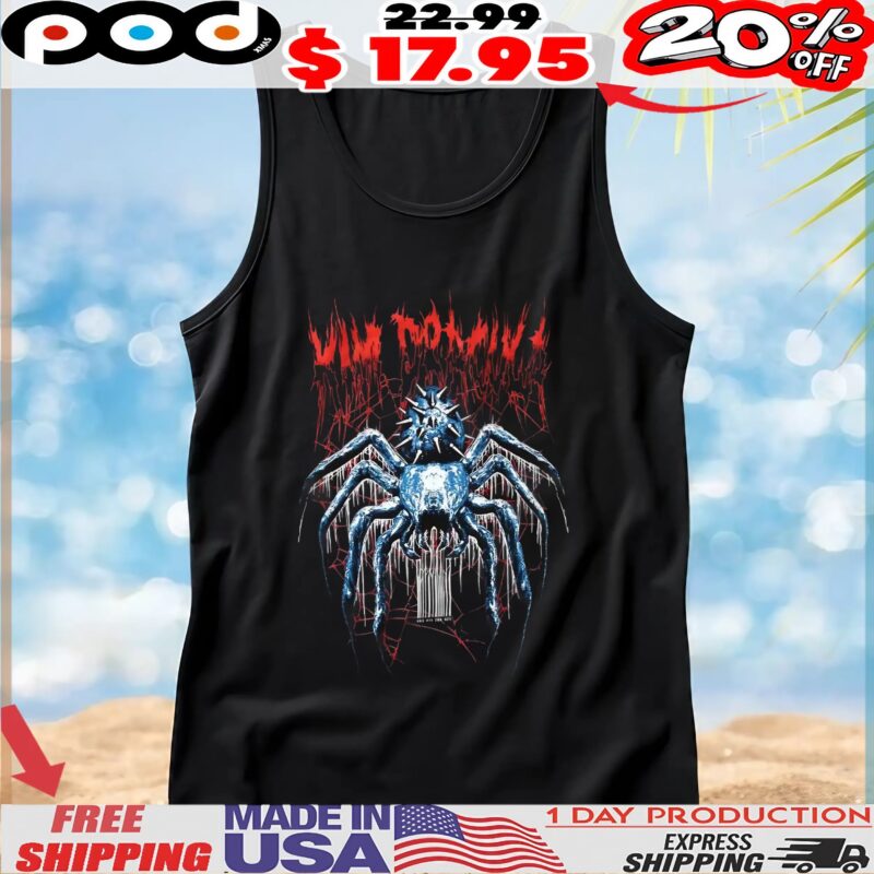 Kim Dracula Spiked Spider T Shirt