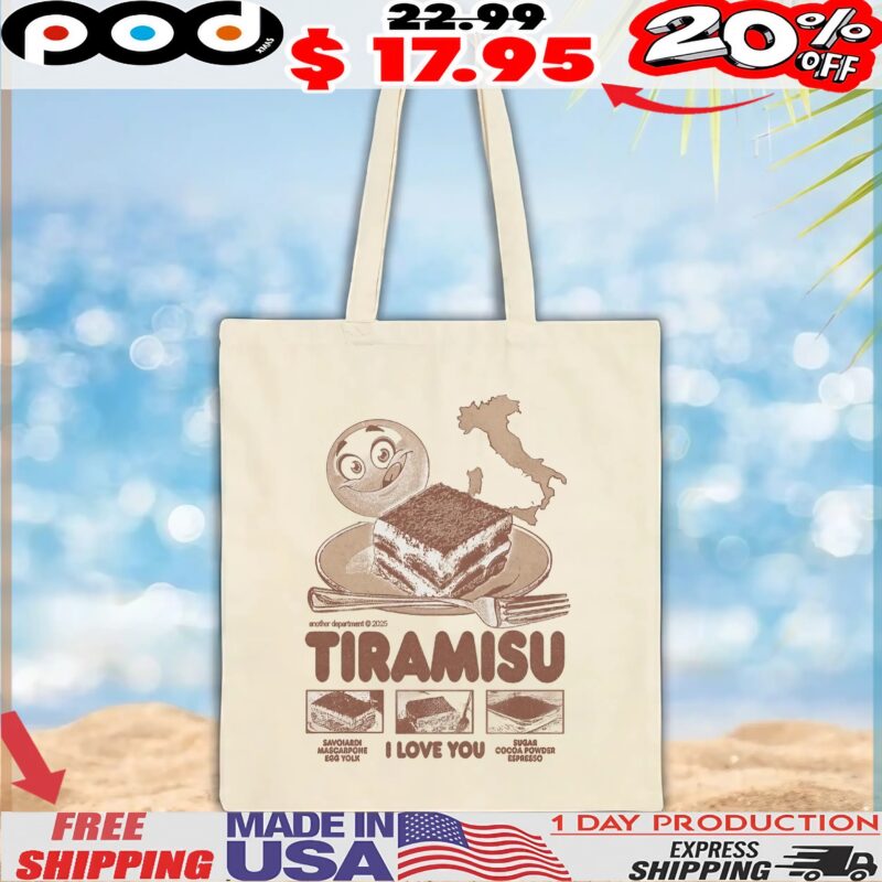 Tiramisu, I Love You Savoiardi Mascarpone Egg Yolk Sugar Cocoa Powder Espresso T Shirt