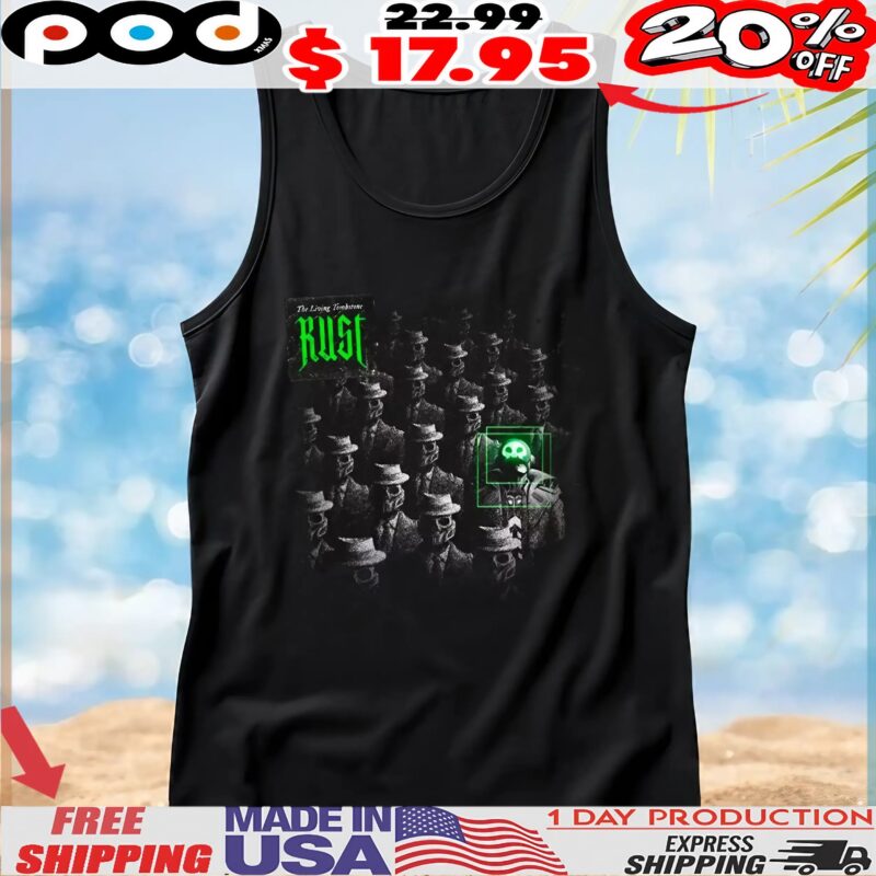 The Living Tombstone Rust Album Cover T Shirt