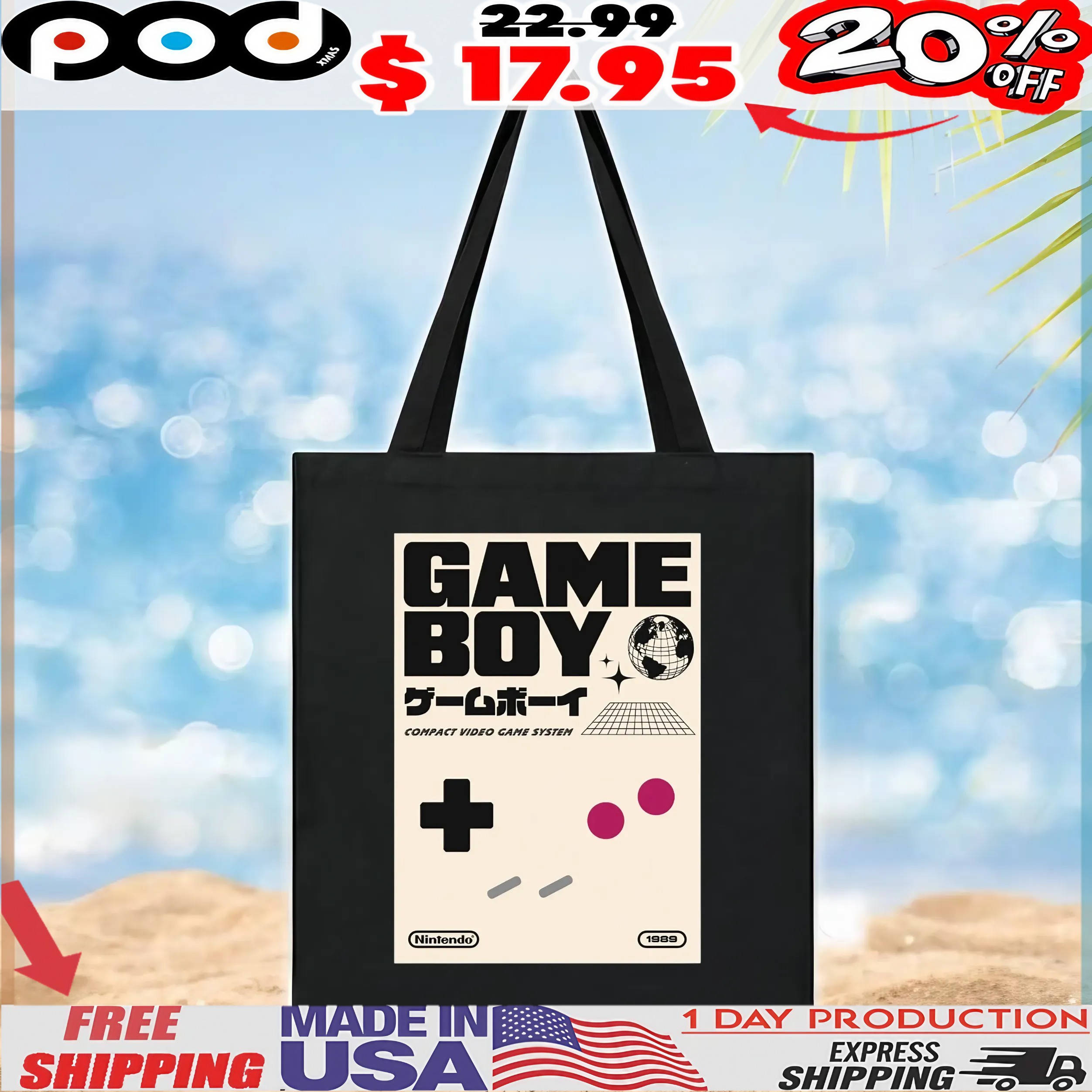 Game Boy Compact Video Game System T Shirt
