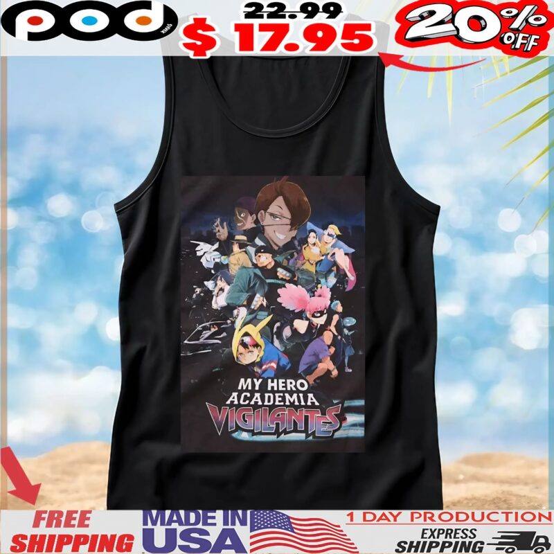My Hero Academia Vigilantes Poster T Shirt