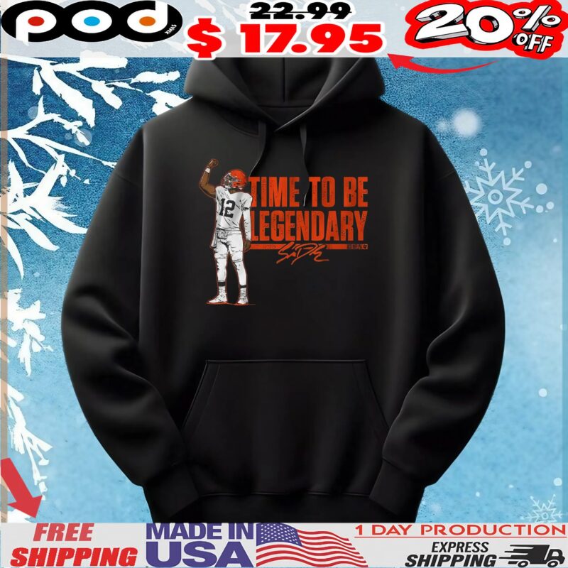 Shedeur Sanders Time To Be Legendary SIgnature T Shirt